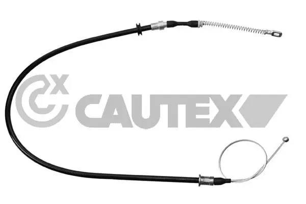 Handler.Part Cable, parking brake CAUTEX 480030 1