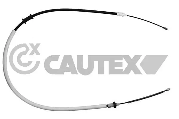 Handler.Part Cable, parking brake CAUTEX 028320 1