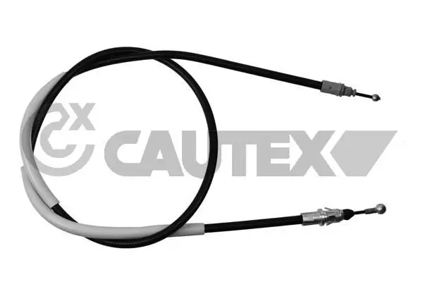 Handler.Part Cable, parking brake CAUTEX 489039 1