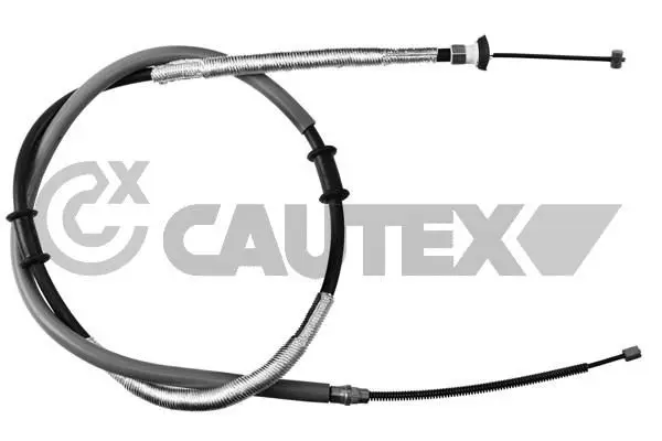 Handler.Part Cable, parking brake CAUTEX 018925 1