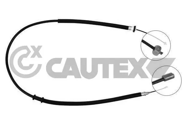 Handler.Part Cable, parking brake CAUTEX 019006 1