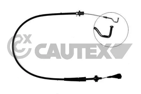 Handler.Part Accelerator cable CAUTEX 465689 1