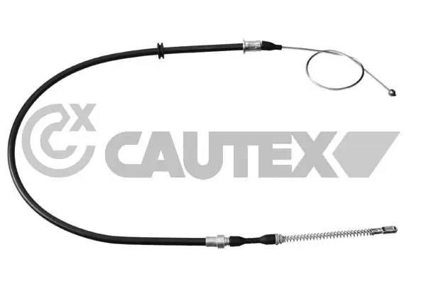 Handler.Part Cable, parking brake CAUTEX 487863 1