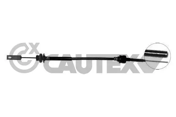 Handler.Part Clutch cable CAUTEX 018918 1