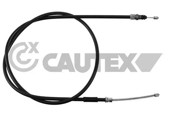 Handler.Part Cable, parking brake CAUTEX 023699 1