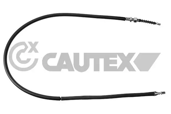 Handler.Part Cable, parking brake CAUTEX 038037 1