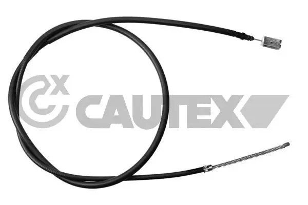 Handler.Part Cable, parking brake CAUTEX 038266 1