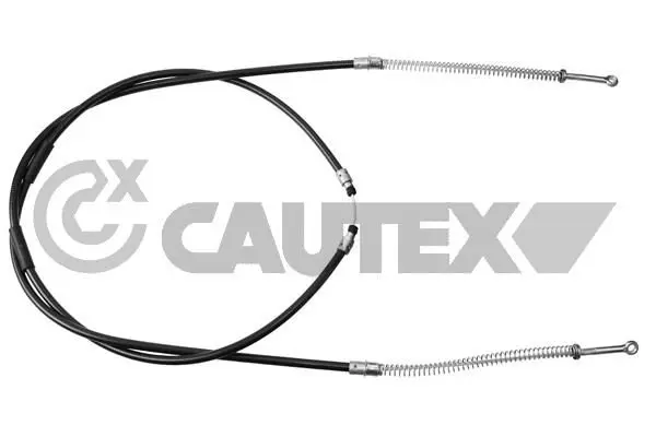 Handler.Part Cable set, parking brake CAUTEX 019036 1