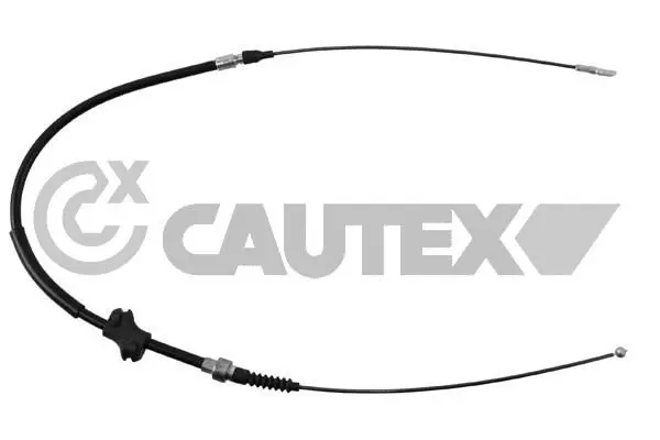 Handler.Part Cable set, parking brake CAUTEX 468236 1