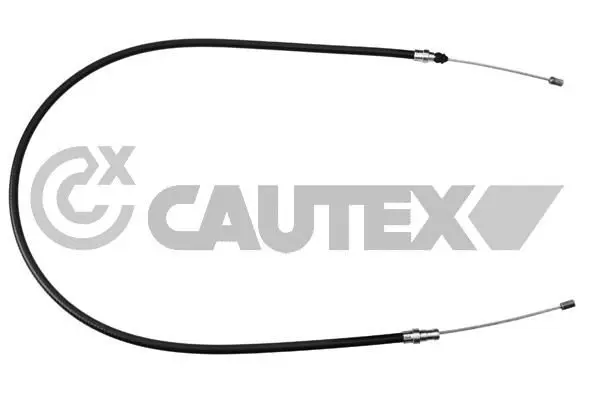 Handler.Part Cable, parking brake CAUTEX 038270 1