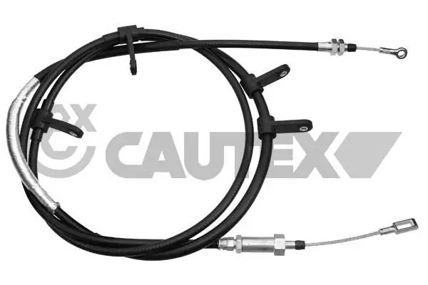 Handler.Part Cable set, parking brake CAUTEX 019046 1