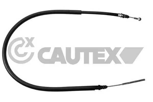 Handler.Part Cable set, parking brake CAUTEX 019065 1