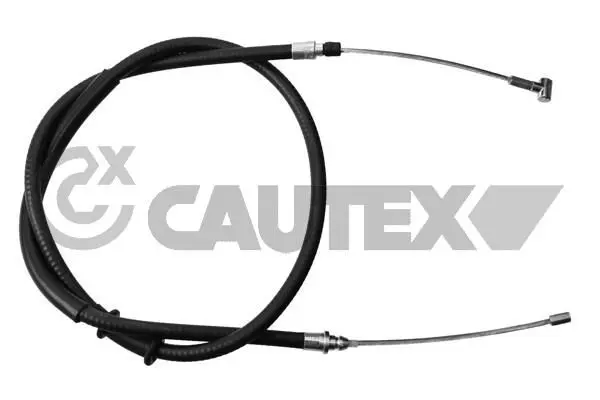 Handler.Part Cable set, parking brake CAUTEX 038492 1