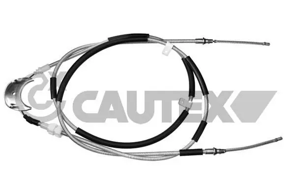 Handler.Part Cable, parking brake CAUTEX 080093 1