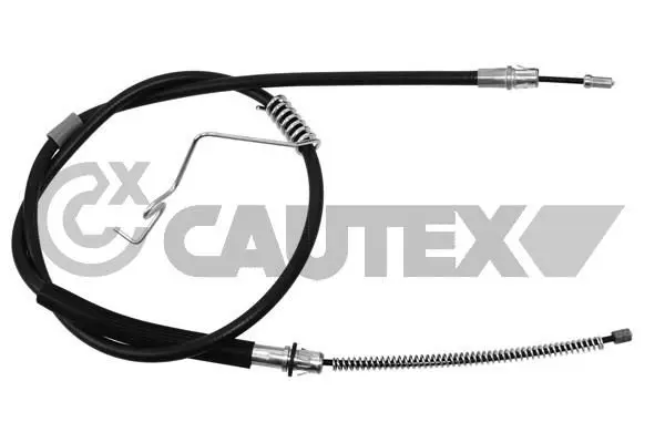 Handler.Part Cable set, parking brake CAUTEX 088057 1