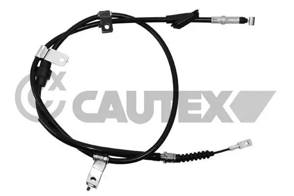 Handler.Part Cable, parking brake CAUTEX 708064 1