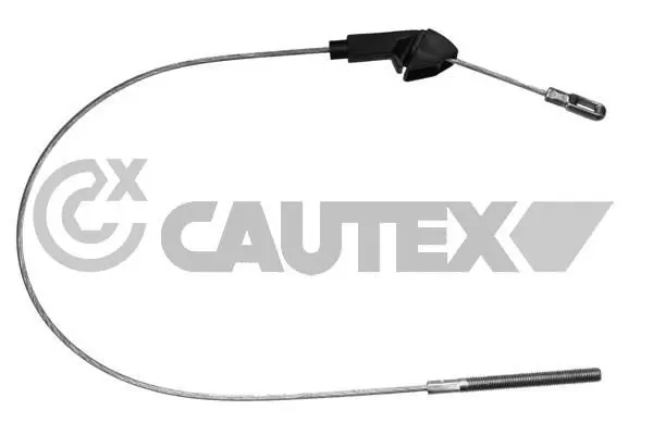 Handler.Part Cable, parking brake CAUTEX 489005 1