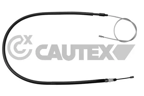 Handler.Part Cable set, parking brake CAUTEX 038515 1