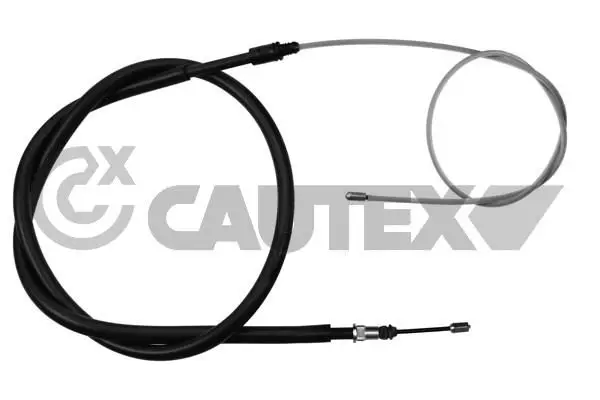 Handler.Part Cable set, parking brake CAUTEX 028491 1