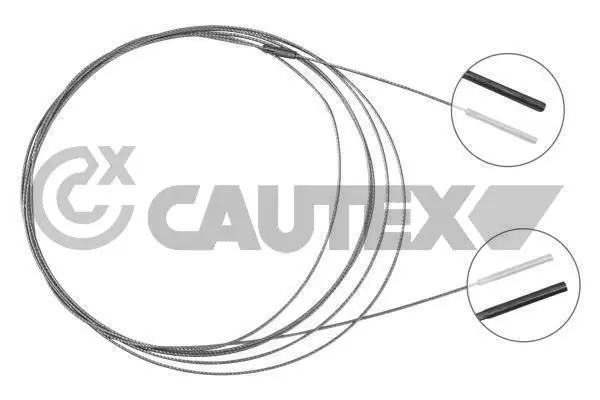 Handler.Part Accelerator cable CAUTEX 468227 1