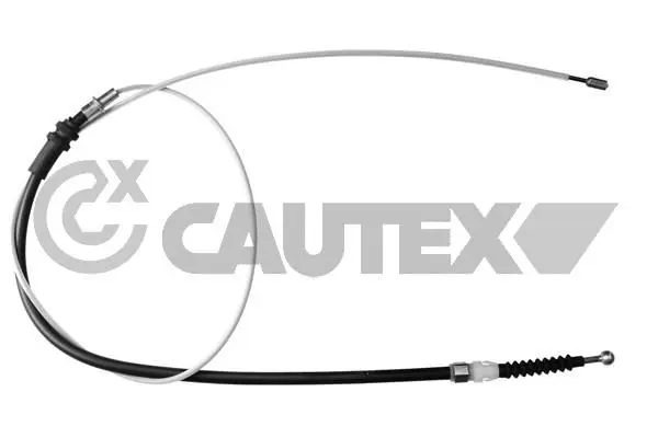 Handler.Part Cable set, parking brake CAUTEX 468256 1