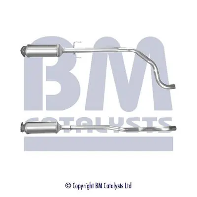 Handler.Part Soot/particulate filter, exhaust system BM CATALYSTS BM11169 1