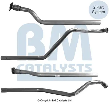 Handler.Part Exhaust pipe BM CATALYSTS BM50028 1