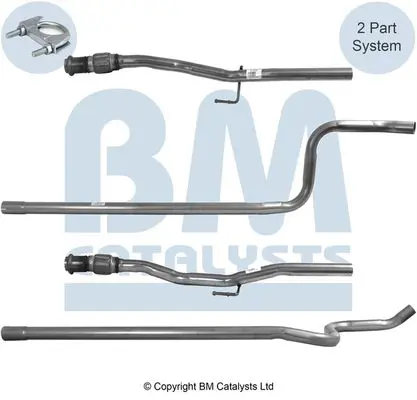 Handler.Part Exhaust pipe BM CATALYSTS BM50326 1