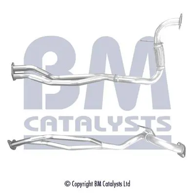 Handler.Part Exhaust pipe BM CATALYSTS BM70641 1