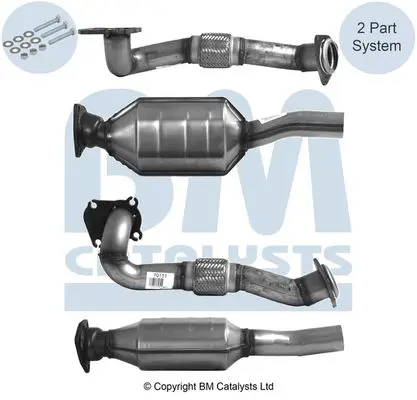 Handler.Part Catalytic converter BM CATALYSTS BM80019H 1