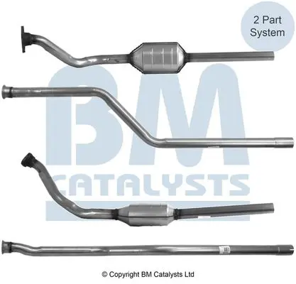 Handler.Part Catalytic converter BM CATALYSTS BM80035H 1