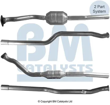 Handler.Part Catalytic converter BM CATALYSTS BM80039H 1