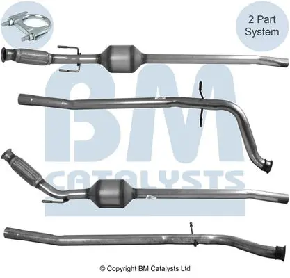 Handler.Part Catalytic converter BM CATALYSTS BM80060H 1