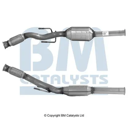 Handler.Part Catalytic converter BM CATALYSTS BM80122H 1