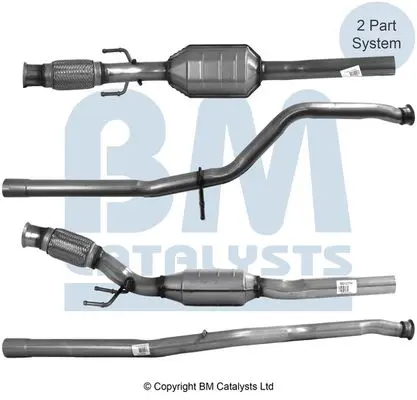 Handler.Part Catalytic converter BM CATALYSTS BM80127H 1