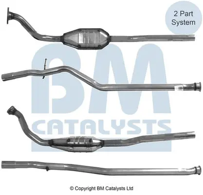 Handler.Part Catalytic converter BM CATALYSTS BM80131H 1