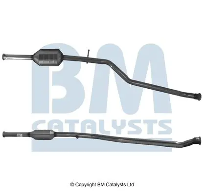 Handler.Part Catalytic converter BM CATALYSTS BM80192H 1