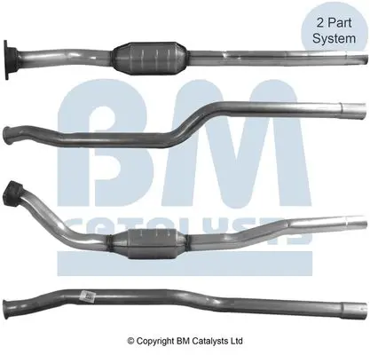 Handler.Part Catalytic converter BM CATALYSTS BM80205H 1