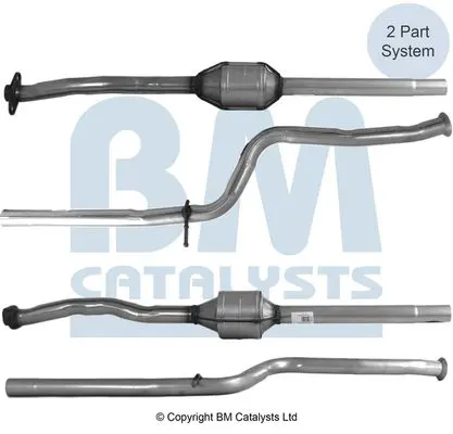 Handler.Part Catalytic converter BM CATALYSTS BM90020H 1