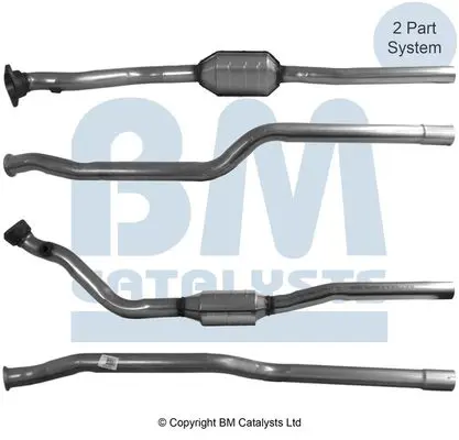 Handler.Part Catalytic converter BM CATALYSTS BM90062H 1