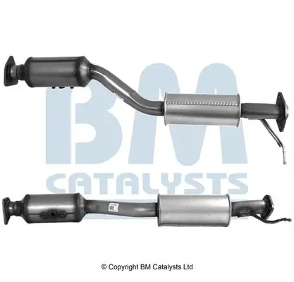 Handler.Part Catalytic converter BM CATALYSTS BM91172H 1