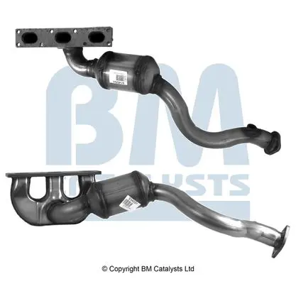 Handler.Part Catalytic converter BM CATALYSTS BM91455H 1