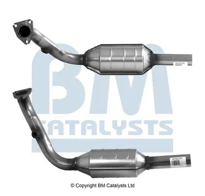 Handler.Part Catalytic converter BM CATALYSTS BM91537H 1