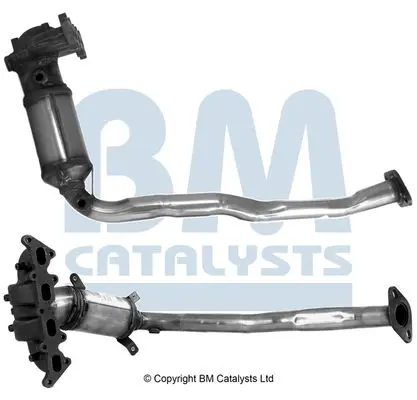 Handler.Part Catalytic converter BM CATALYSTS BM91651H 1