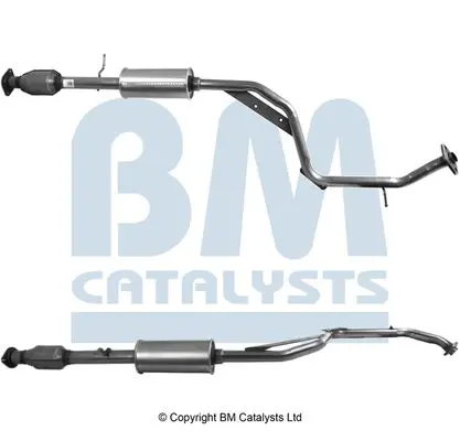 Handler.Part Catalytic converter BM CATALYSTS BM91743H 1