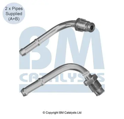 Handler.Part Pressure pipe, pressure sensor (soot/particulate filter) BM CATALYSTS PP11177C 1