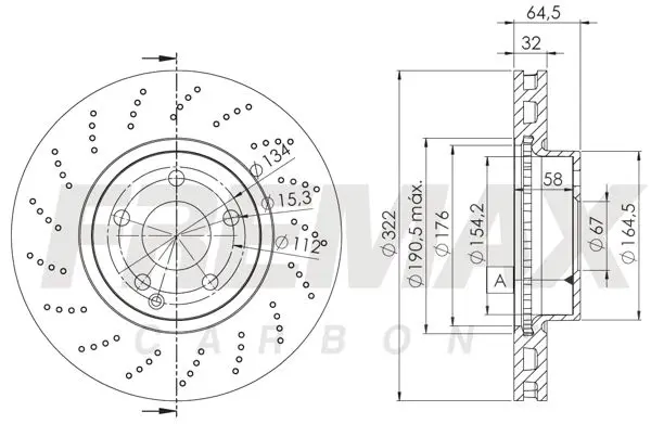 Handler.Part Brake disc FREMAX BD6472 1