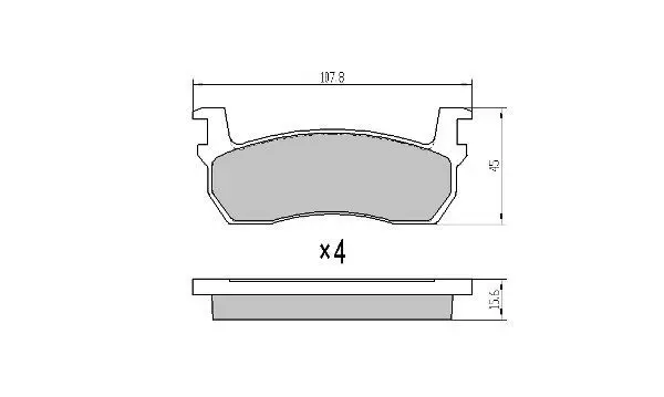 Handler.Part Brake pad set, disc brake FREMAX FBP0298 1