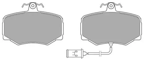 Handler.Part Brake pad set, disc brake FREMAX FBP0737 2