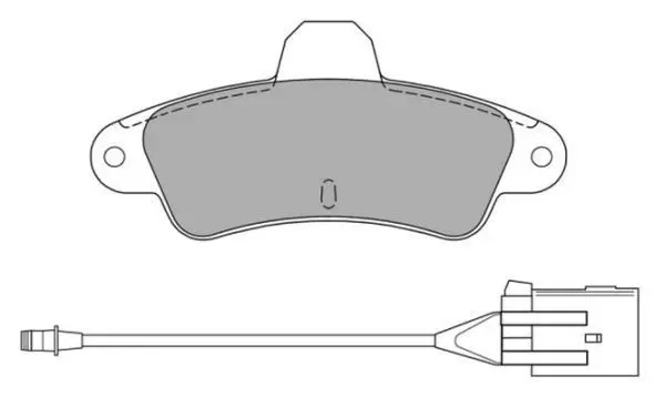 Handler.Part Brake pad set, disc brake FREMAX FBP088001 1